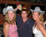 Jean, Anne and Cherie in our funky cowboy hats.