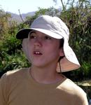 Josh (13) took a father-son trip to Africa with his dad Tim.