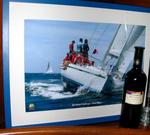 As winners of the Bareboat Championship, we were presented with this magnificent photo of DSD Carnival.