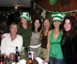The ladies celebrate St. Patrick's Day (and Beth's Birthday) at the American Legion Yacht Club in Newport Beach.