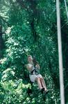 Doesn't everyone secretely want to become Tarzan. Here's Kristi's attempt as she swung through the rain forest canopy.