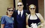 Connie (the proud mother of the groom) with her two kids Stephanie and Steve.  What a cool family.