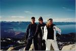 Kevin, Kristi and Cherie on the beautiful slopes of Lake Tahoe.  Yes, I skiied with my broken arm.  The doctor said I couldn't snowboard...he never mentioned skiing!  I wonder why it never healed right?