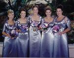 Debbie, Becky, Jean, Cherie and Jenn at Chris's wedding.