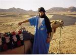 We decided to do a trek on camels into the Saharah Desert.  This was our guide, hired to take 3 American Women into the middle of no where.  You'd trust him, wouldn't you?