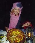 After a long desert ride our guide made us dinner.  Sometimes it is better not to ask for a lamp, and just eat your food in the dark.