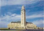 The enormous Hassan II mosque.  The arcitecture is incredible.