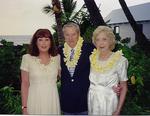 Connie with her parents (the Bride's grandparents).