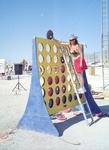 You know you have always secretly wanted a giant Connect Four game.