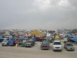 Now that's one bunch of "happy campers!"  (Notice my blue Jeep Cherokee)