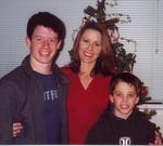 Sherry Morgan with her two boys Tyler and Garret.