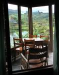 The view out our hotel window at "Montana de Fuego".