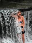 The cheapest massage in Costa Rica is given by a waterfall.