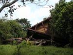 It really sucks when you come home from a long day at work and you realize your house fell over.