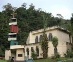 A funky church in Golfito, Costa Rica.