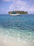 Scirocco anchored in the Chichime Cays.