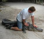 For those of you with gators in your backyard...don´t try this at home!