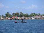 A few Kuna kids out for a "play sail."