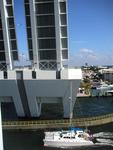 In Miami, the traffic stops to let the boats pass.