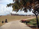 Kristi and Greg in front of Castillo Morro.