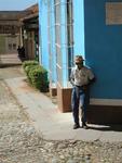 Colorful characters and colorful houses line the streets of Trinidad.