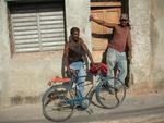 Two guys, one bike, and all the time in the world.