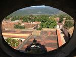 The red-tiled-roofs of Trinidad.