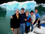 Greg, Dave, Sue, Isabelle and Rick on the deck of S/V Bob.