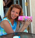 Proof that you are never too old to get a present wrapped in Barbie wrapping paper.