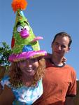 And it is simply not an "Official Birthday" without a ridiculous hat!  *Photo by Dustin.