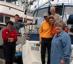 The crew of S/V Bob.