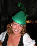 Oktoberfest is full of silly green hats!
