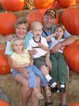 Stan & Joanne with three of their grandkids: Grace, Tanner and Ellie.