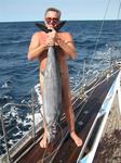 When we pulled that Wahoo out of the water it was stark naked!