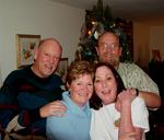 Brothers Stan and Steve, with wives Joanne and Connie.