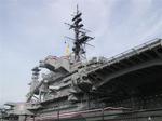 The USS Midway was launched and christened on March 29, 1945.
