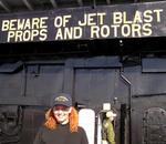 Beware of Jet Blast. *Photo by Greg.