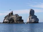 Isla Isabela, perhaps one of the most dramatic anchorages in the world.