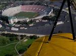 Rose Bowl fly-by...but there is no one there to cheer for us.

