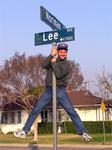 On the way out, Norm found a street with his first and middle name on it!!  Way to go Norman Lee!