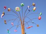 "The Happy Tree" created by Doug Snider and Linda Joanou is filled with "Doug's Bugs."