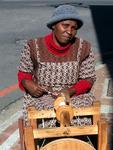 Roadside seamstress.