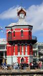 The clock tower in Cape Town.