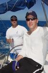 Captain Phil and Dutch-boy Luke (from BVI Yacht Charters.)
