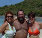 Cherie, Joe and Patty after a snorkel.