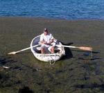 Sometimes you have to paddle through the muck to get to your boat!