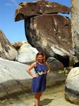 Cherie at The Baths, Virgin Gorda, BVI.