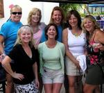 A bunch of the ladies--sailors and friends together!