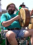 Playing to the beat of a different drummer. *Photo by Jean.