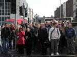 Dublin is a walking city.  The streets are alive with travelers from all over the world.